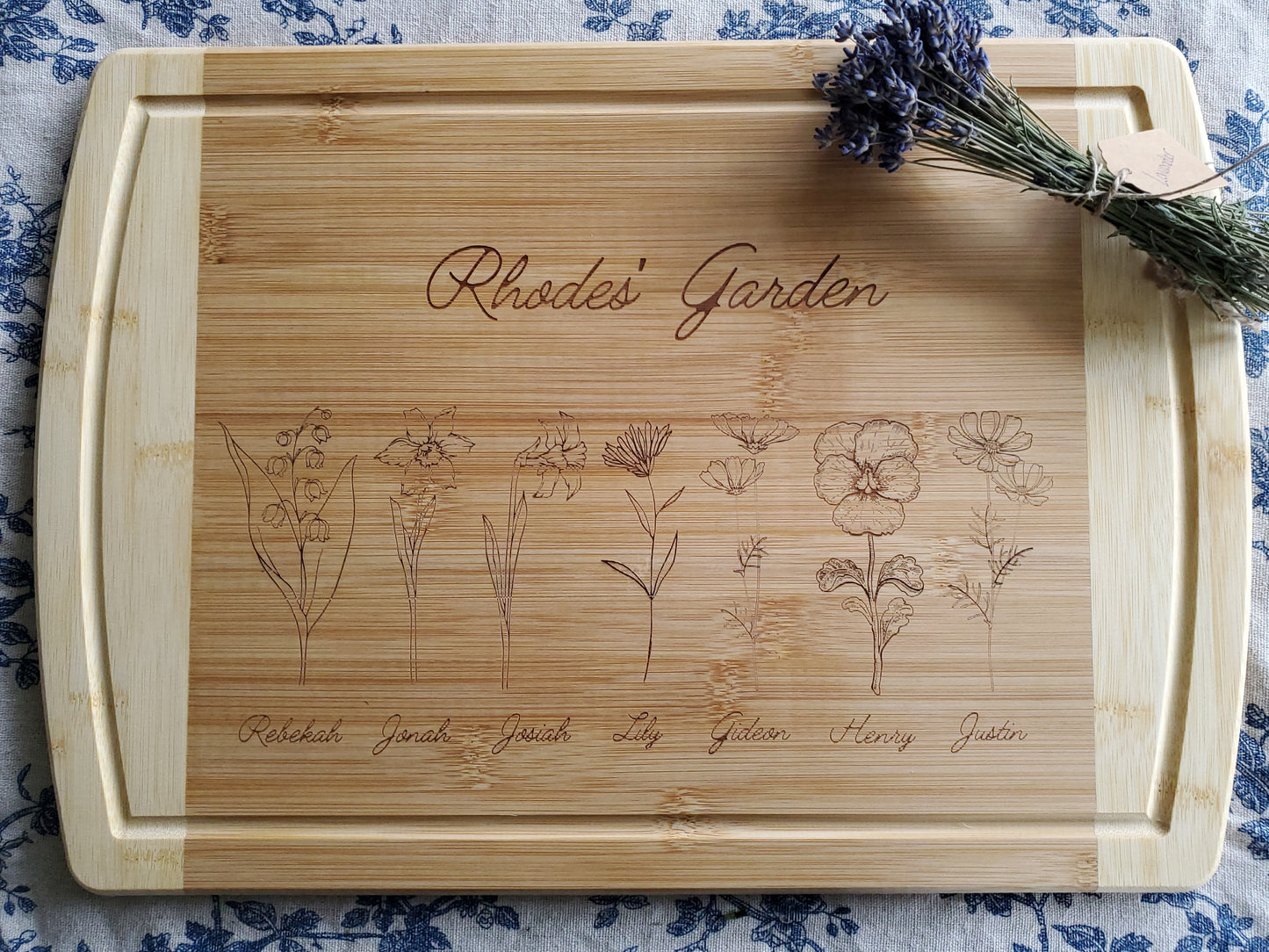 Custom Cutting Boards- Garden