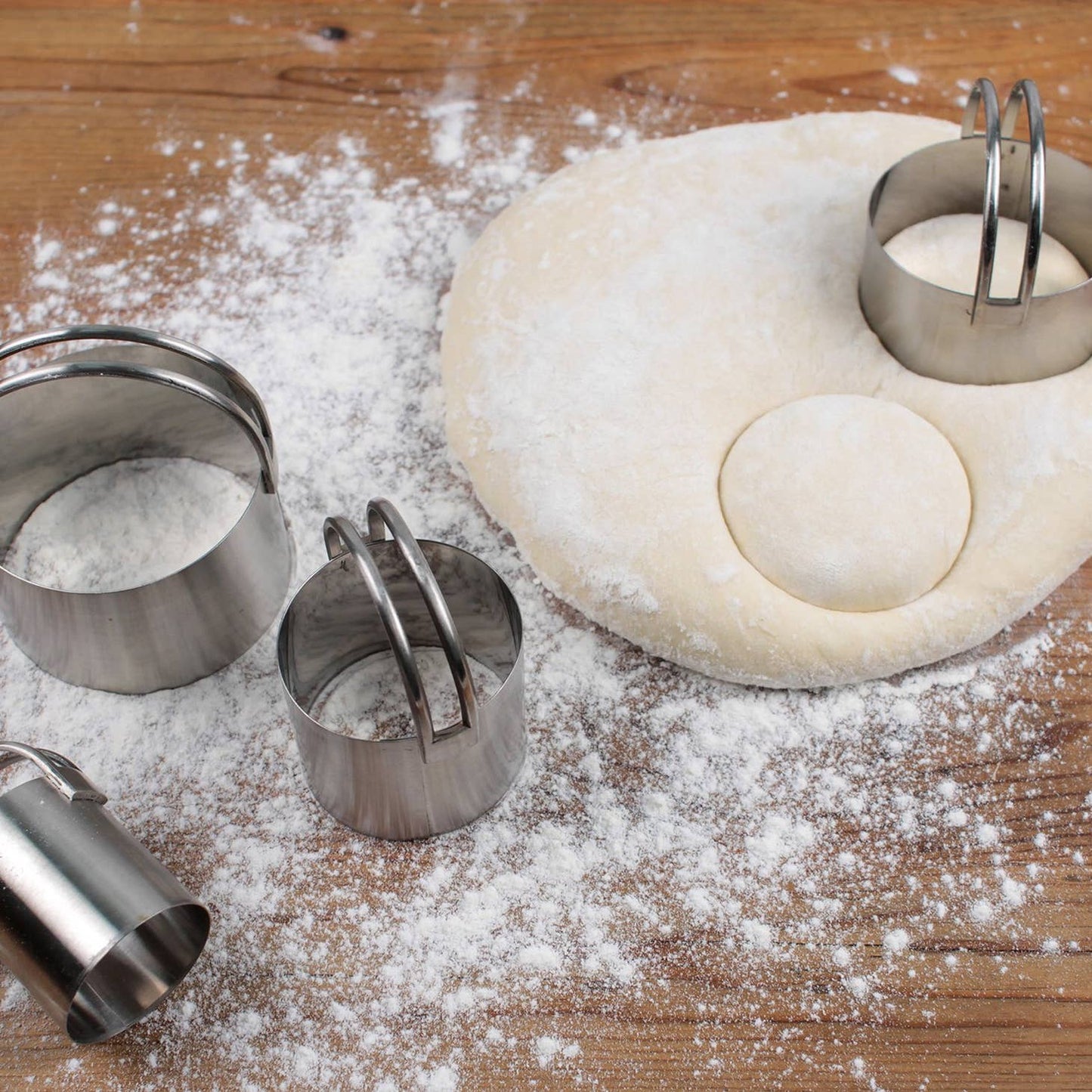 Biscuit Cutters- Round Set of 4