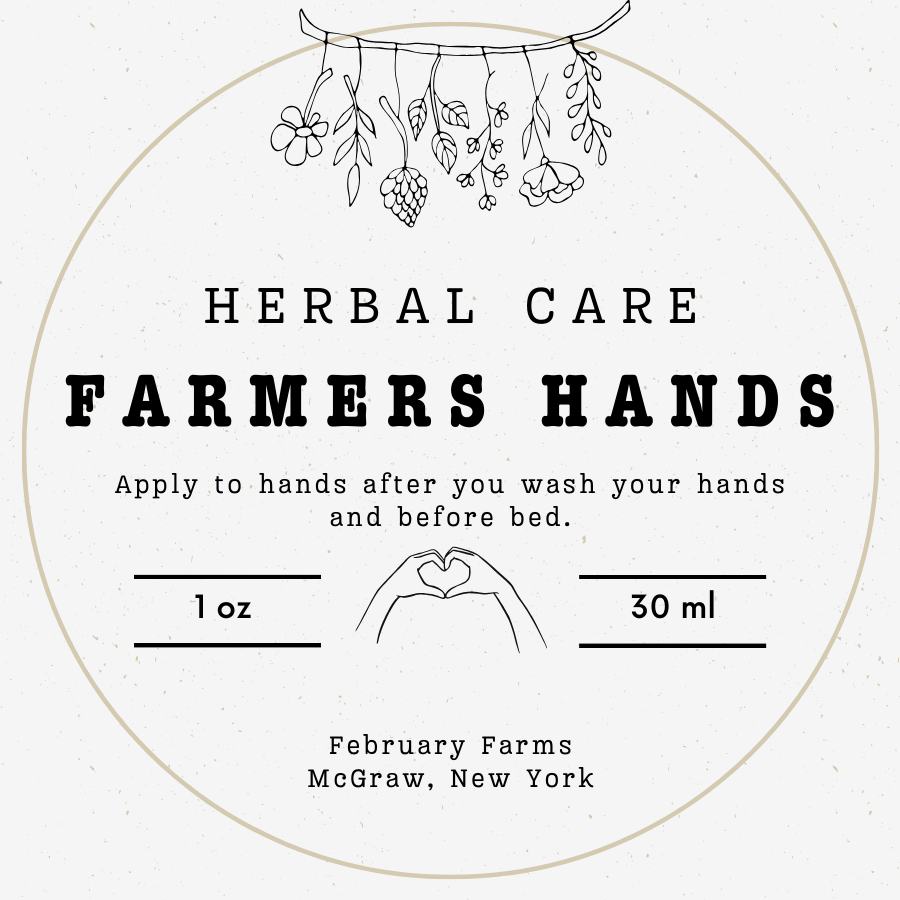 Herbal Salves- Farmers Hands