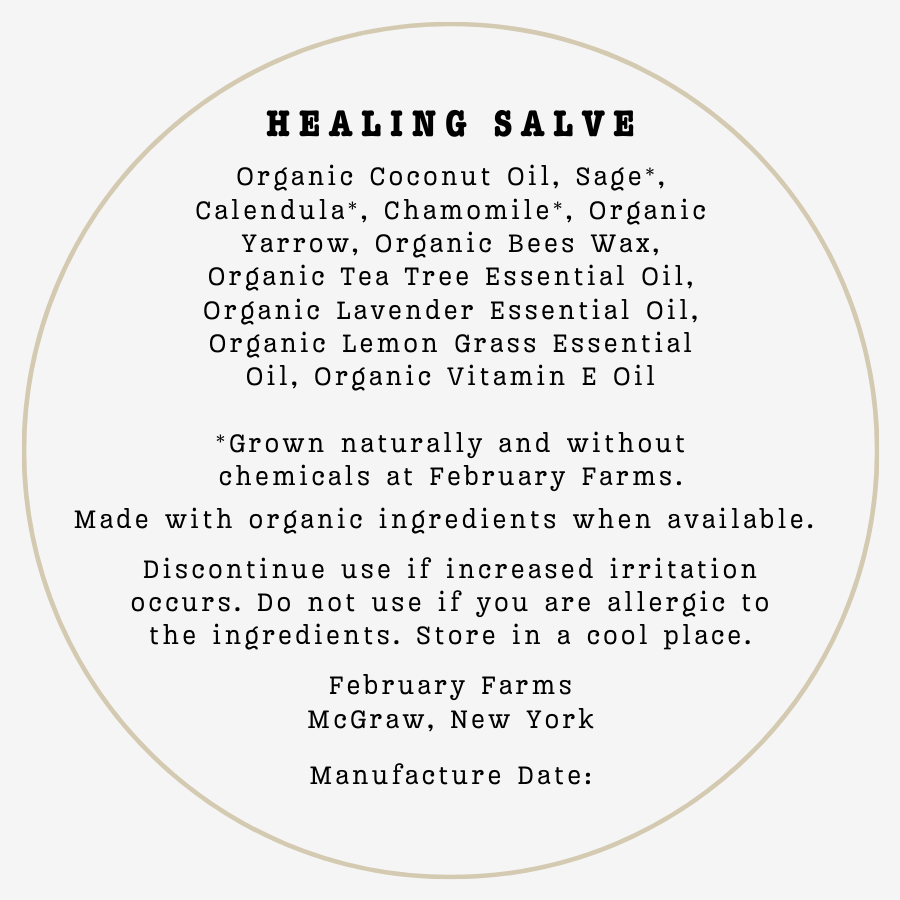 Herbal Salves- Healing