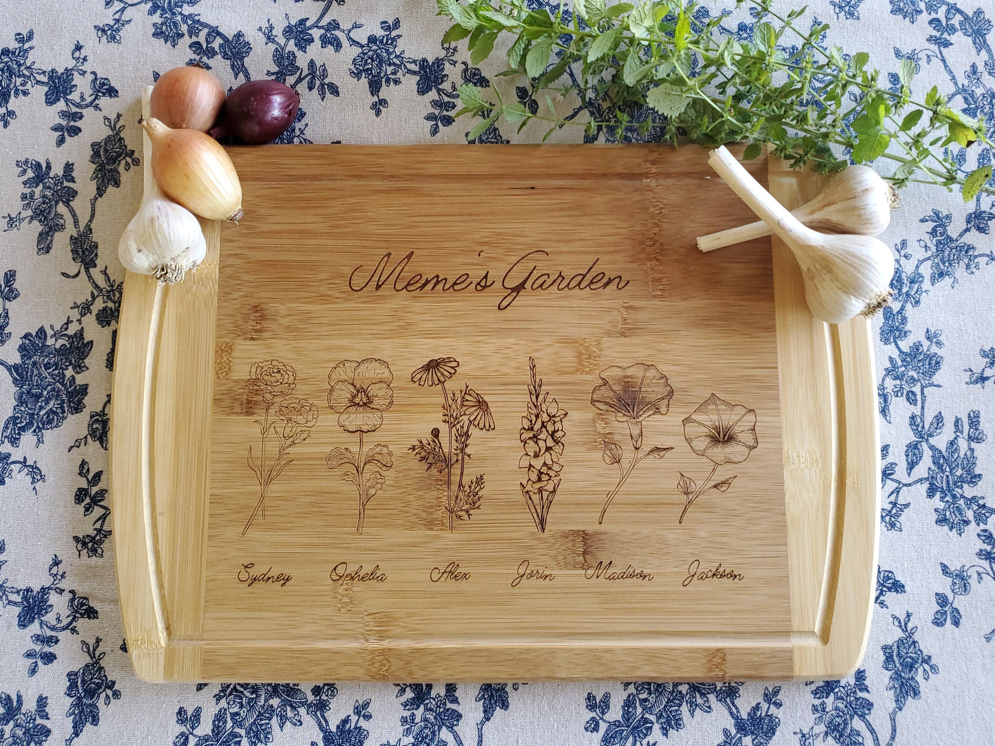 Custom Cutting Boards- Garden