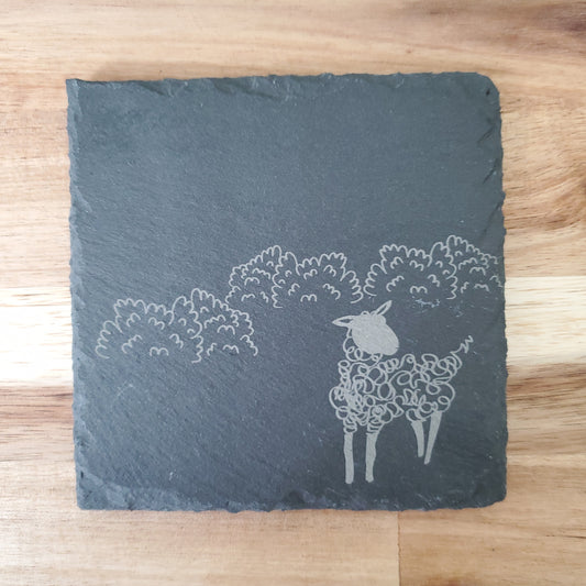 Custom Coaster- Sheep