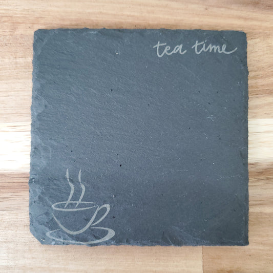 Custom Coaster- Tea Time