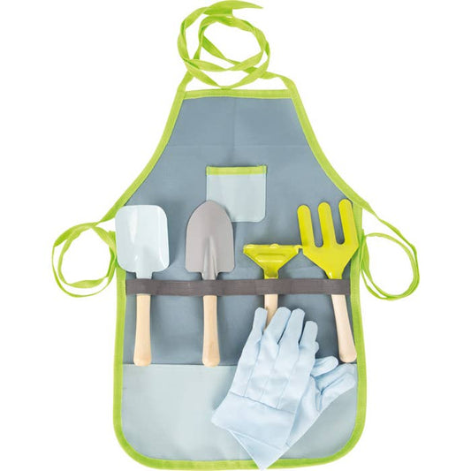 Gardening Apron With Tools & Gloves