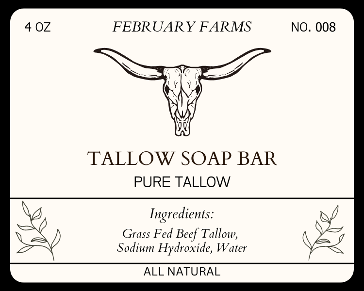 Handcrafted Soap - 13 Varieties - Tallow or Vegan Options