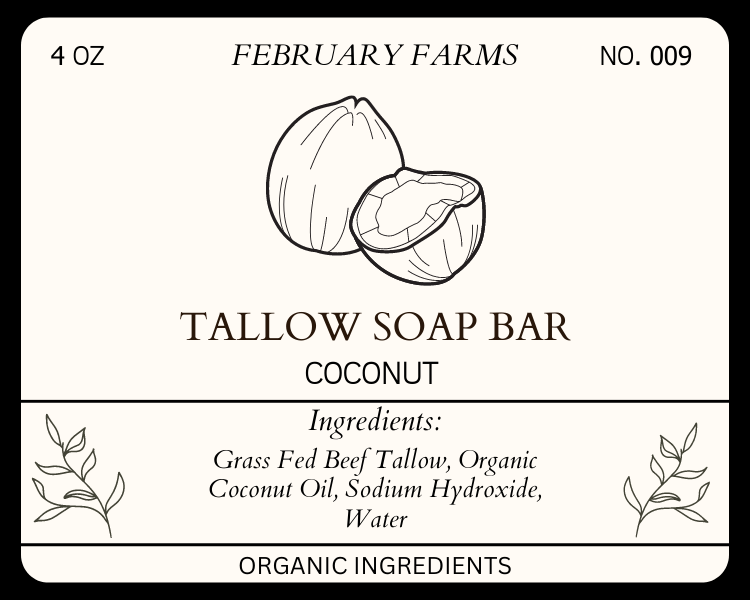 Handcrafted Soap - 13 Varieties - Tallow or Vegan Options